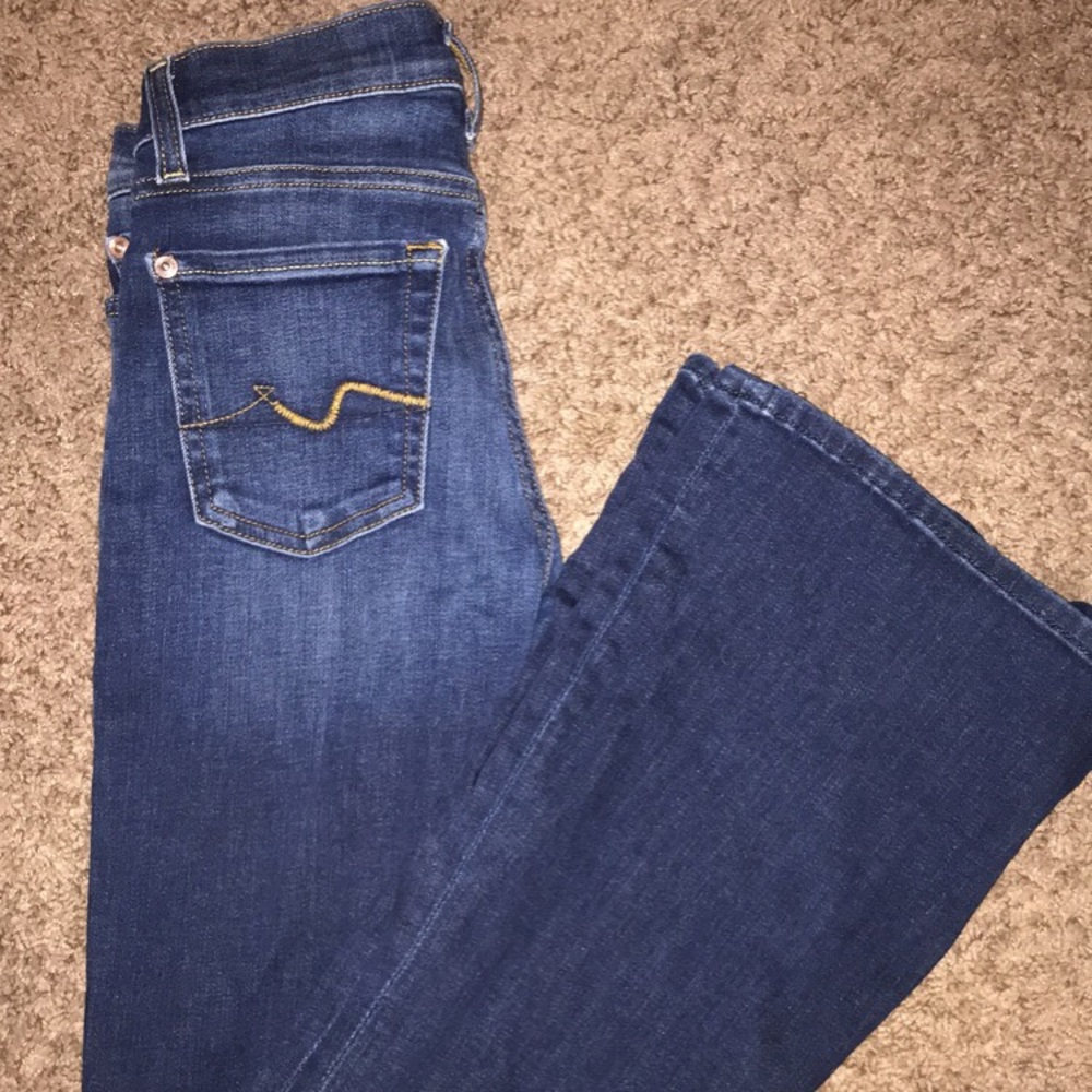 7 for all mankind flare jeans